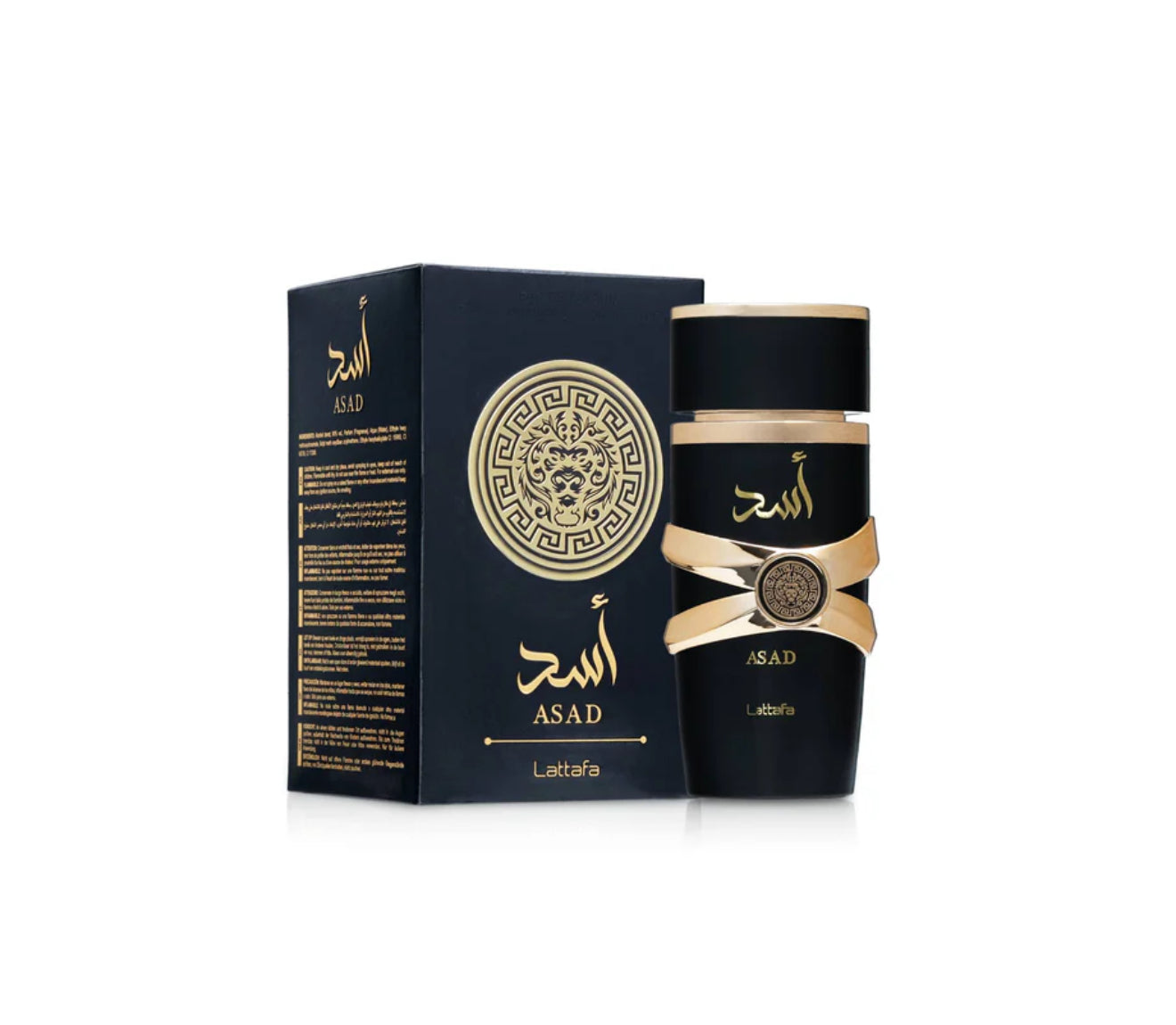 Lattafa Luxury Imported Asad Premium Refreshing Oud and Musk Fragrances Eau De Parfum 100ml Unisex