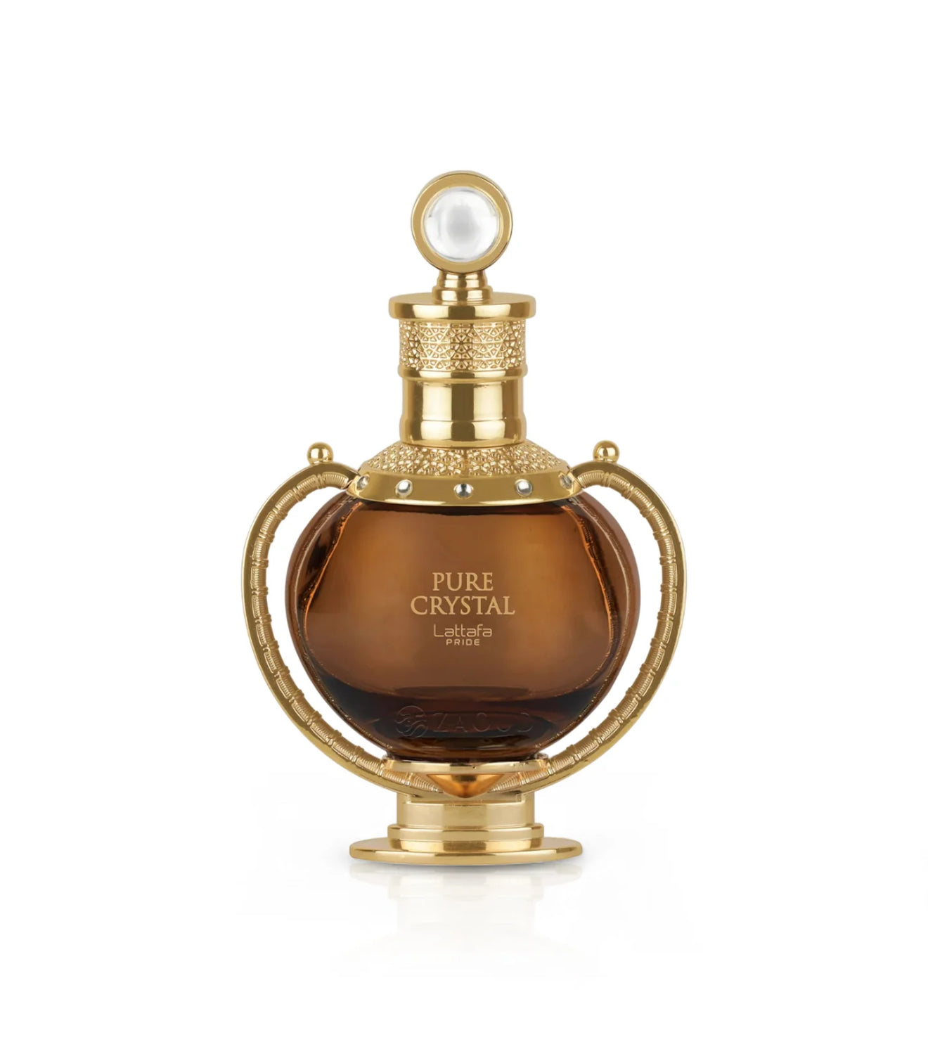 profumo Pure Crystal di Lattafa Pride. Si tratta di una fragranza unisex descritta come elegante e moderna