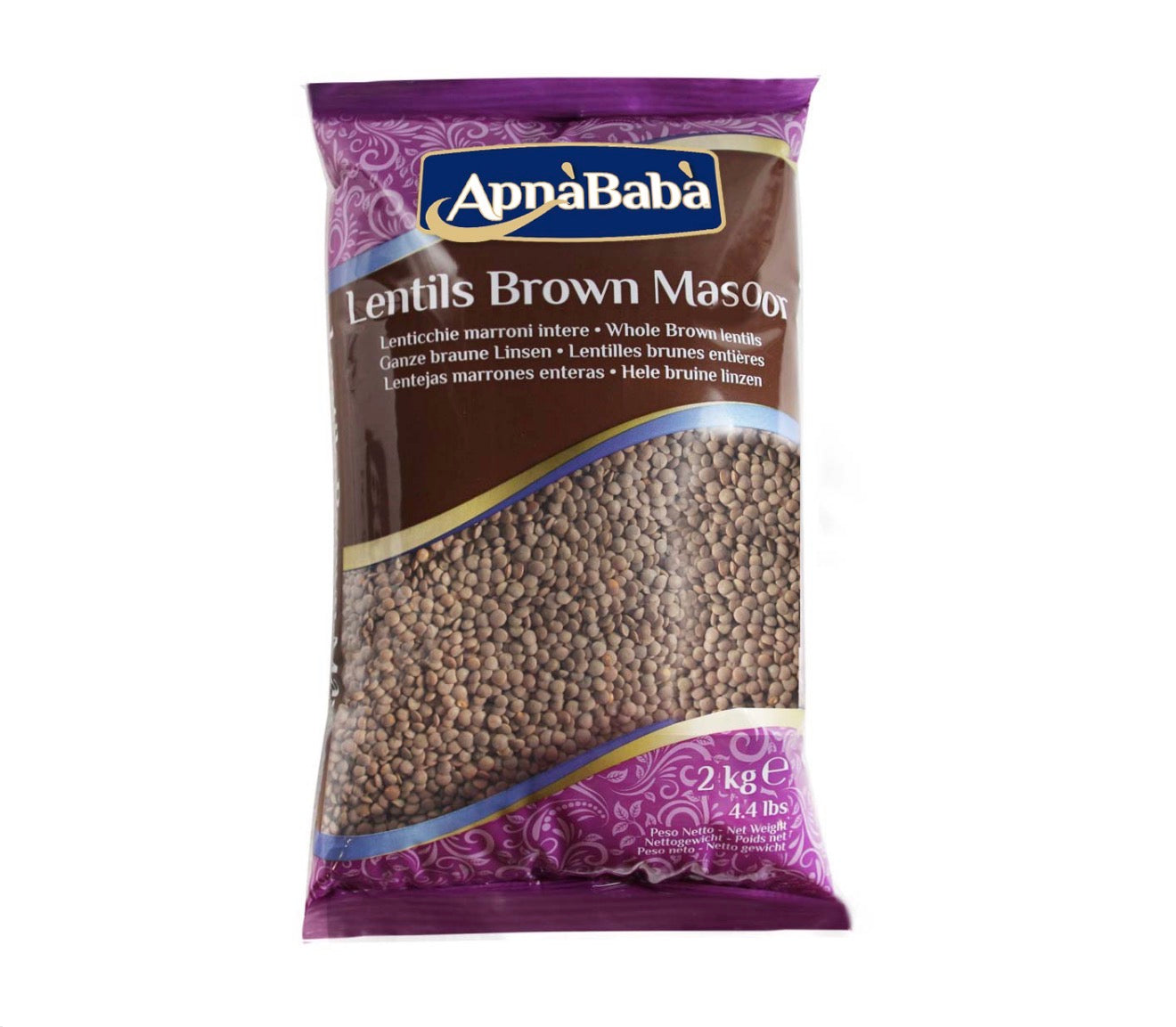 LENTILS BROWN apna BABA 2kg