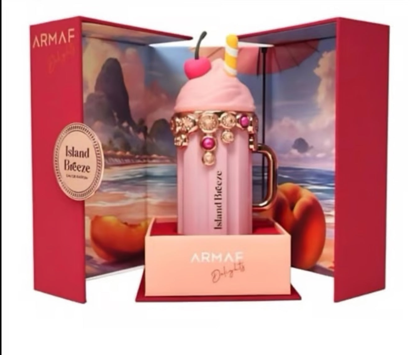 Armaf Parfum 100 ml Delights Island Breeze Fragranza Floreale Fruttata e muschiata per Donna