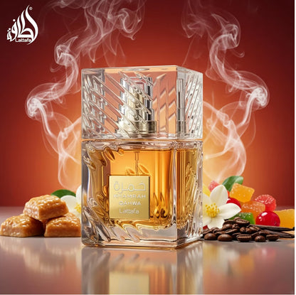 Lattafa Khamrah Qahwa Profumo Unisex 2023 Nota Speziata e Gourmand con Vaniglia e Caffè Intenso