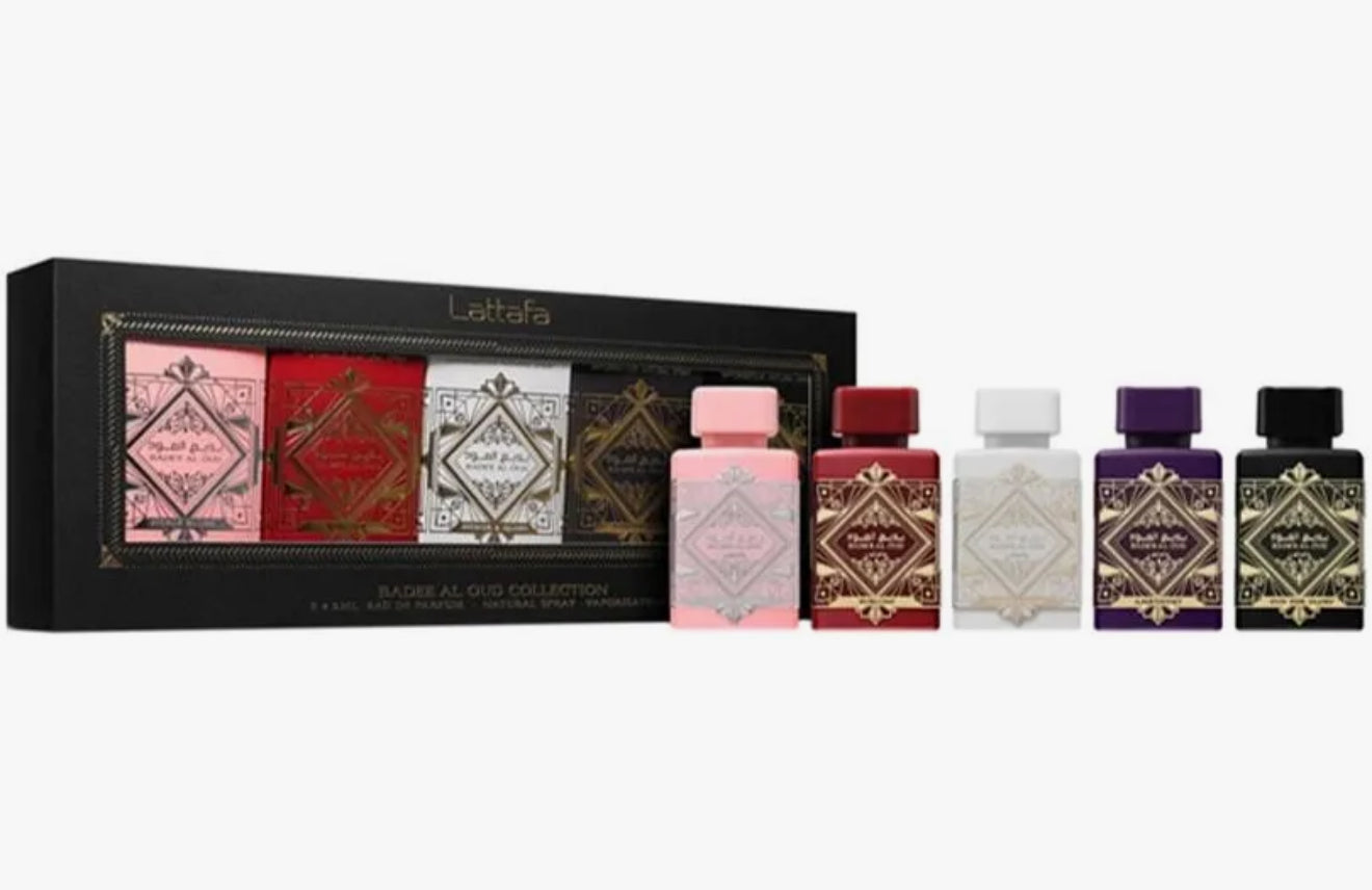 Lattafa Bade’e Al Oud Mini Collection  perfume set