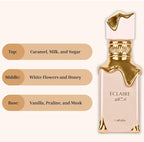 Lattafa Eclaire da Donna - Eau de parfum in bottiglia spray, 100 ml