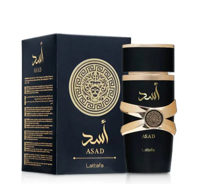 Lattafa Luxury Imported Asad Premium Refreshing Oud and Musk Fragrances Eau De Parfum 100ml Unisex
