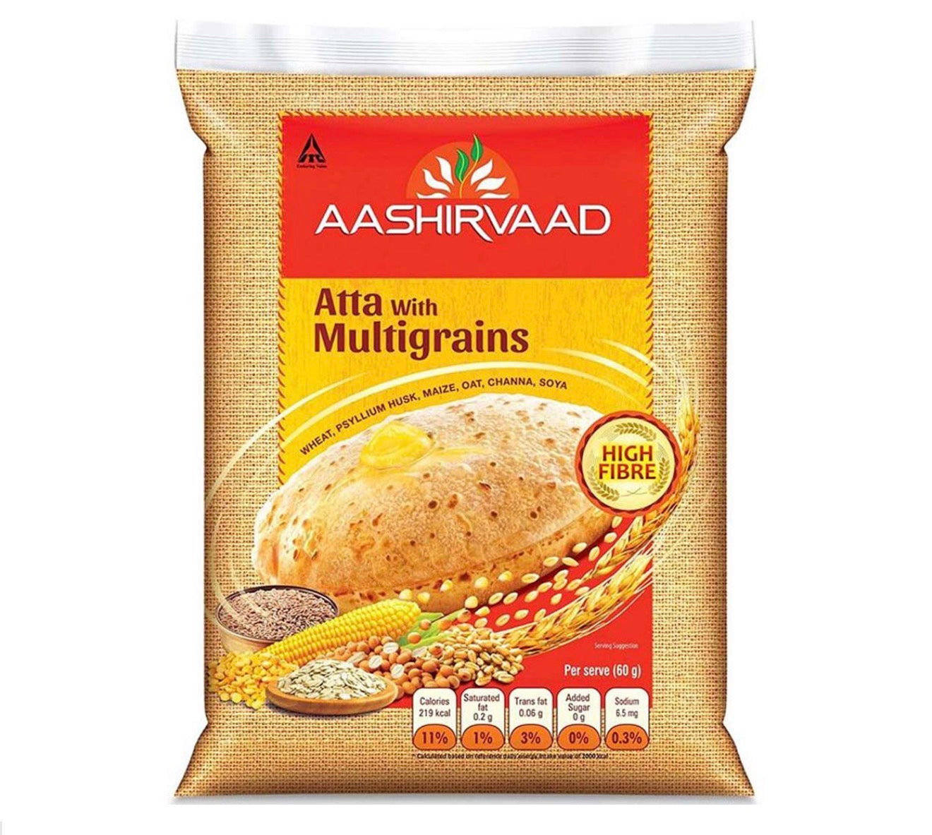 FARINA AASHIRVAAD MULTIGRAIN 10KG