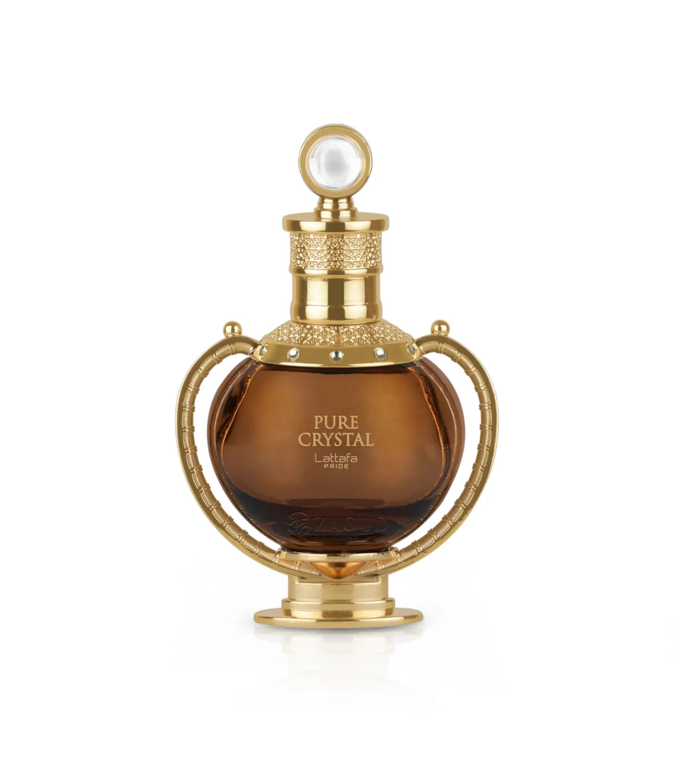 profumo Pure Crystal di Lattafa Pride. Si tratta di una fragranza unisex descritta come elegante e moderna