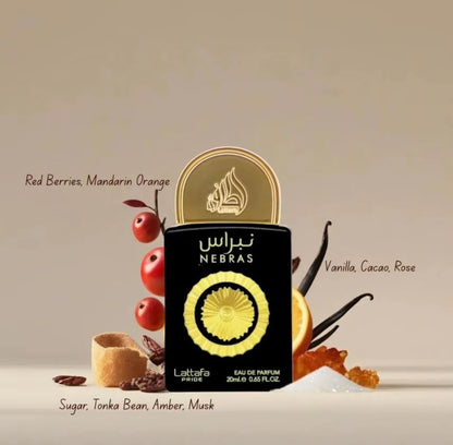 Lattafa Pride Gift Set Collection No.3 (5 x 20ml) -
Nebras, Art of Wood, Art of Universe, Ansaam Gold, Kashan