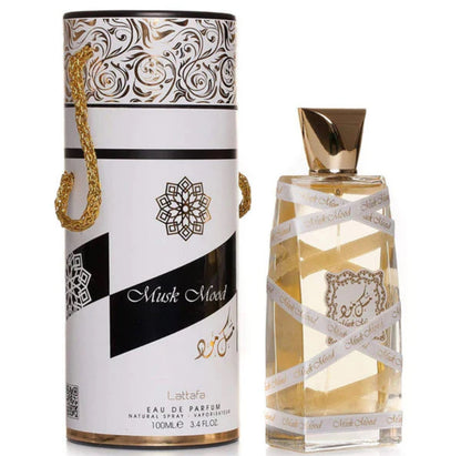 profumo Oud Mood di Lattafa Perfumes. È un'eau de parfum unisex,