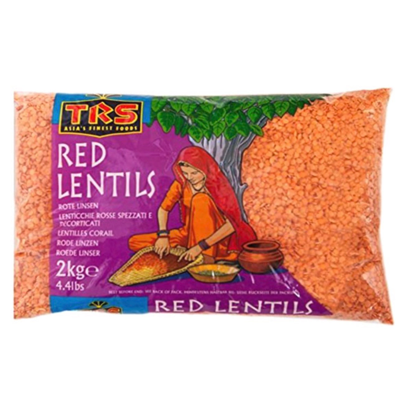 Red Lentils (Masoor Dal)  trs 2 kg