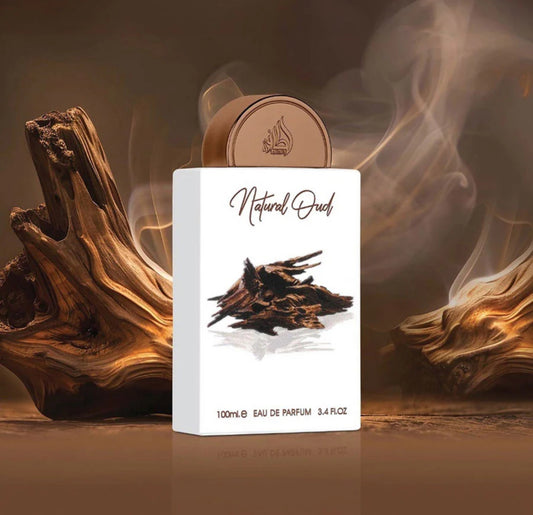 Lattafa Natural Oud 100ml -
Profumo Unisex Moderno con Zafferano e Rosa per Donne e Uomini 2024 Eau de Parfum