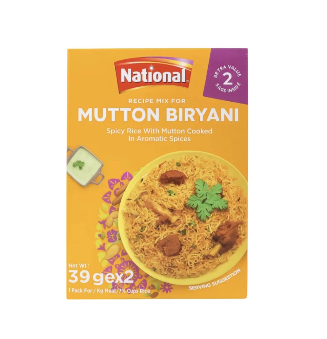 National Mutton Biryani.