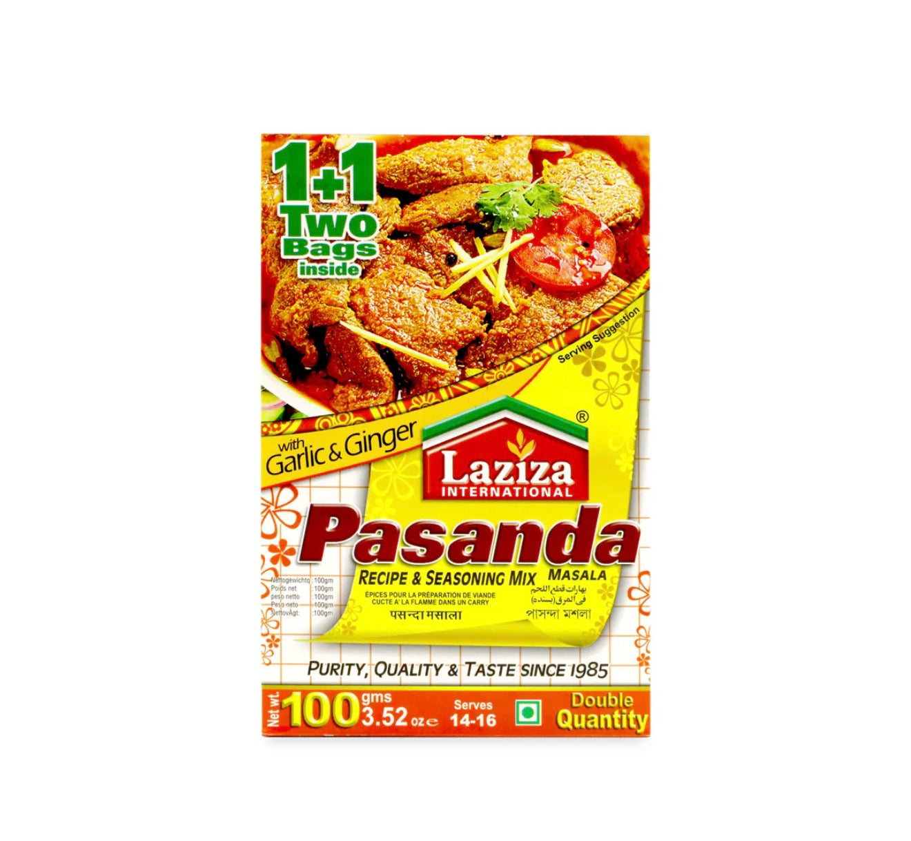 spezie Laziza Pasanda 100 g