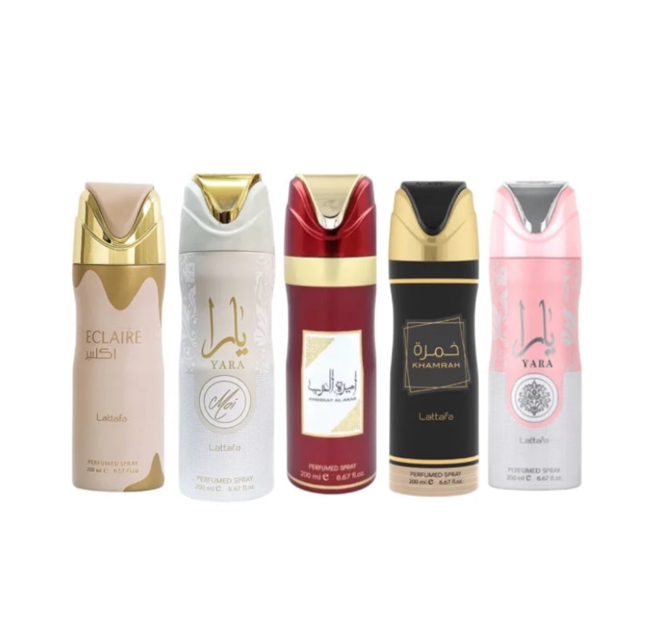 Collezione Deodoranti Lattafa: Edition Premium – Mix di fragranze orientali, gourmand e floreali