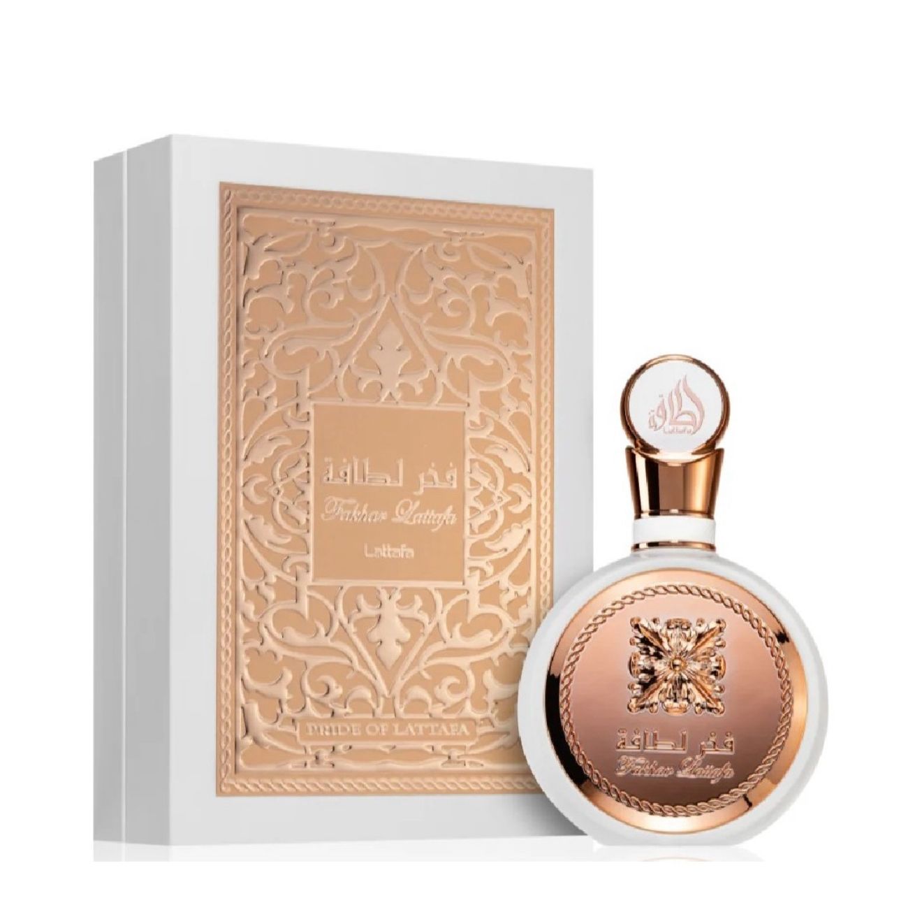 FAKHAR ROSE EDP 100 ml - Fragranza Floreale Fruttato per Donna con Note di Frutti Giglio Melograno e Vaniglia