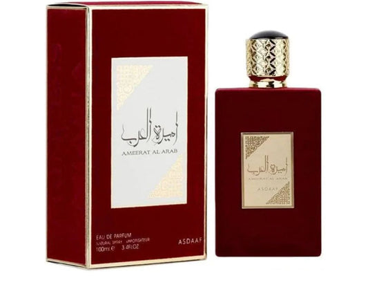 ASDAAF AMEERAT AL ARAB Eau de Parfum 100 ml - Fragranza Floreale da Donna con Note di Agrumi Bergamotto e Gelsomino e Muschio Bianco
