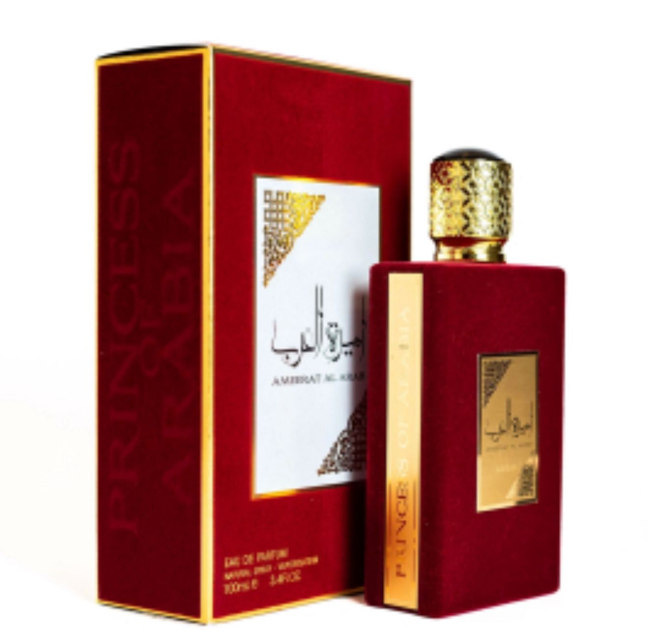 ASDAAF AMEERAT AL ARAB Eau de Parfum 100 ml - Fragranza Floreale da Donna con Note di Agrumi Bergamotto e Gelsomino e Muschio Bianco