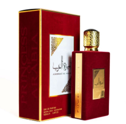 ASDAAF AMEERAT AL ARAB Eau de Parfum 100 ml - Fragranza Floreale da Donna con Note di Agrumi Bergamotto e Gelsomino e Muschio Bianco